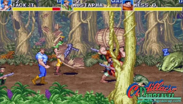 game khủng long - Cadillacs & Dinosaurs