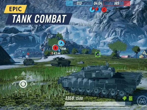 game xe tăng - Tank Combat: Team Force