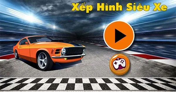 game xếp hình - Xếp hình siêu xe